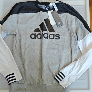 New Vintage Adidas Crew Neck Sweatshirt
